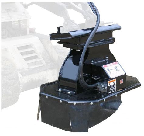 cost of skid steer stump grinding attachment|skid steer stump removal attachment.